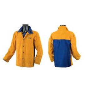 Chaqueta de soldador Jak-160 de piel de vacuno plena flor talla L/XL/XXL - F12160XL-1 - - - 72,80 € -