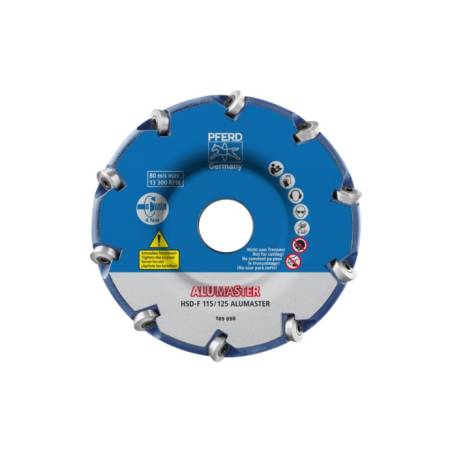DISCO DE FRESADO DE ALTA VELOCIDAD HSD-F-115-125 ALUMASTER