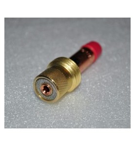 Spannhülsengehäuse mit Gaslinse Standard. 4,0mm -17 / 18 / 26 - 45V28 - Original Binzel - 701.0211 - 701.0211 -  - 4036584083845