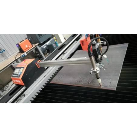SISTEMA DE CORTE CNC PORTÁTIL EX-TRACK para corte con oxicorte / plasma (incl. soplete de corte con oxicorte)