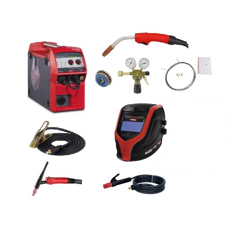 Fronius TransSteel 2700c, juego de electrodos MIG/TIG, 4R, 400 V-16 A, electrodos MIG/TIG