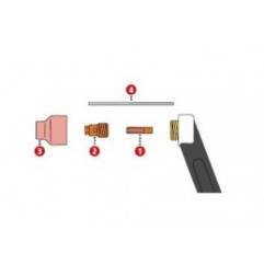 Fronius Spannhülsengehäuse 2,4mm/ø8x12,8 - für PL10/PW18 (Abbildung Pos. 2) - 42,0001,3110 -  - 9007946263071 - 11,54 € - 