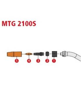 SET MTG 2100S acero, Fronius Transsteel 2200 - 42,0001,4915,F - - - 80,92 € -
