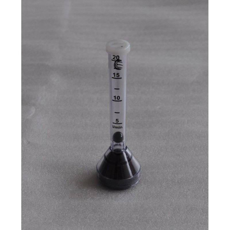 Medidor de flujo de gas Tubo de medición de gas Probador de gas Caudalímetro Argón CO2