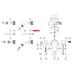 Abicor Binzel Drahtförderrohr 60mm für PP 24 D/26 D/36 D - 081.0016 - 081.0016 - - - 18,17 € -