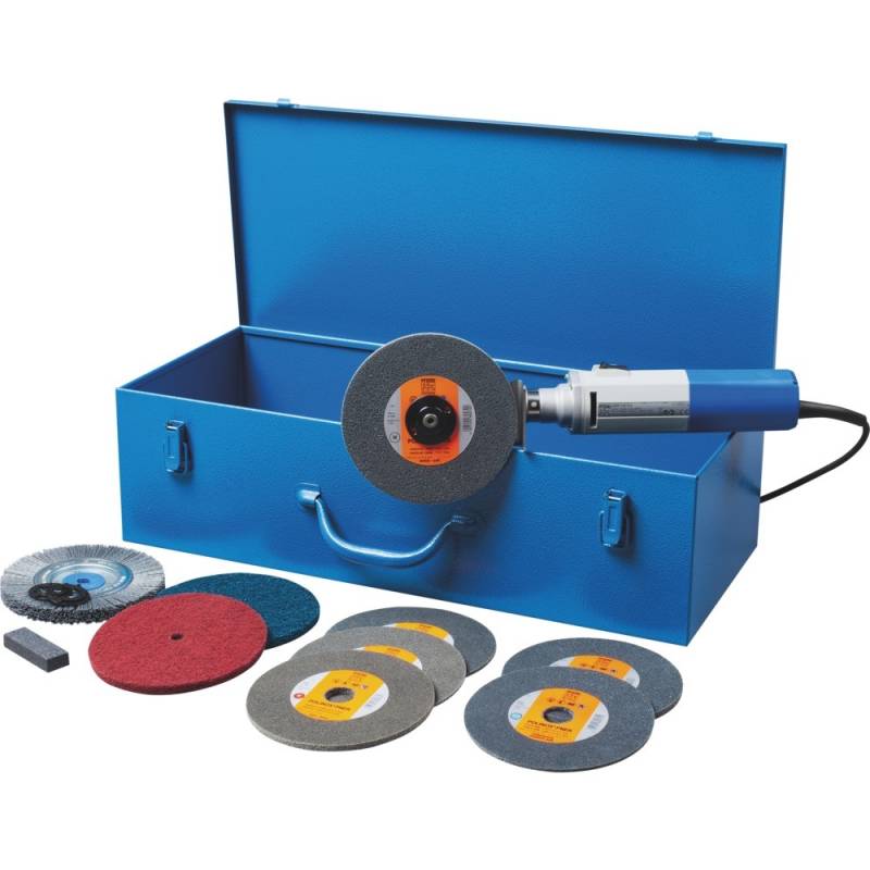 AMOLADORA DE SOLDADURA DE FILETE PFERD POLINOX Set PNER - 49350070 AMOLADORA DE SOLDADURA DE FILETE PFERD POLINOX Set PNER - 49350070