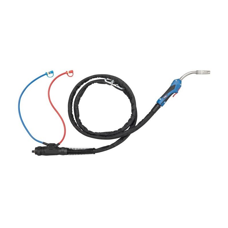 Antorcha de soldadura MIG/MAG ABIMIG W 440, 4 m, refrigeración líquida, gatillo largo - 766.1562.1