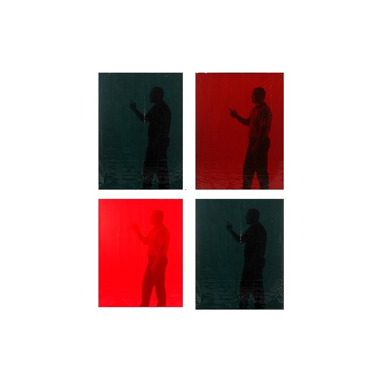 CEPRO LAMELLENSTREIFEN - 1MM - Standardmässig 570 mm breit -ORANGE-CE/GRÜN6-9/BRONCE - (VPE 4 STÜCK) und Meterware - 22.15.16XX 