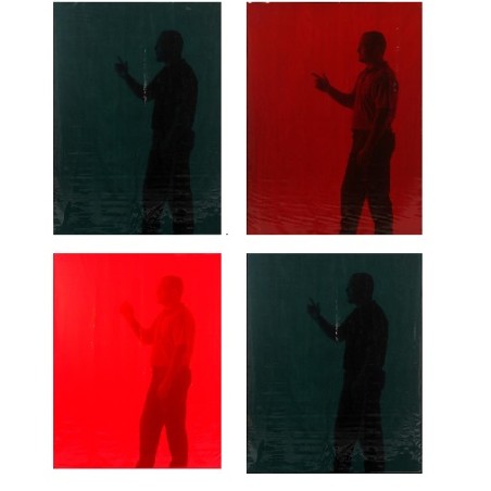 LAMAS CEPRO - 1MM - Ancho estándar 570 mm - NARANJA-CE/VERDE6-9/BRONCE - (PU 4 PIEZAS) y se venden por metros