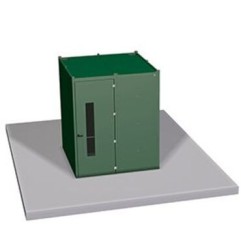 Cabina de discos Cepro Sonic Classic - reducción de sonido 29 dB (ancho 2000 mm, alto 2500 mm) - 46.05.22 - 46.05.22 - - - 14.4