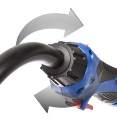 Antorcha básica BINZEL MIG/MAG ABIMIG ATG 305 LW 3,0 m refrigerada por aire, sin cuello de antorcha - gatillo corto - 018.D956.1