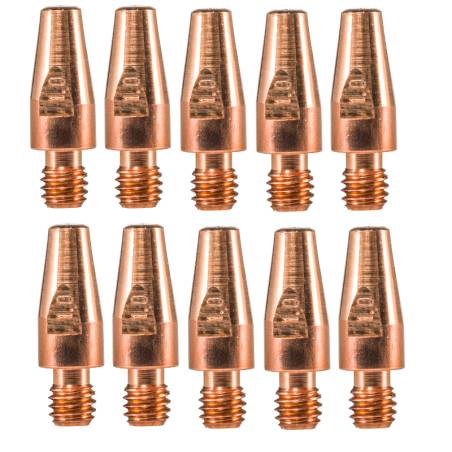 Tubos de contacto Fronius M6 para aluminio, CuSi 0,8-1,6 mm (1 pieza o juego de 10) - 42,0001,6525-1 - - - 2,66 € -