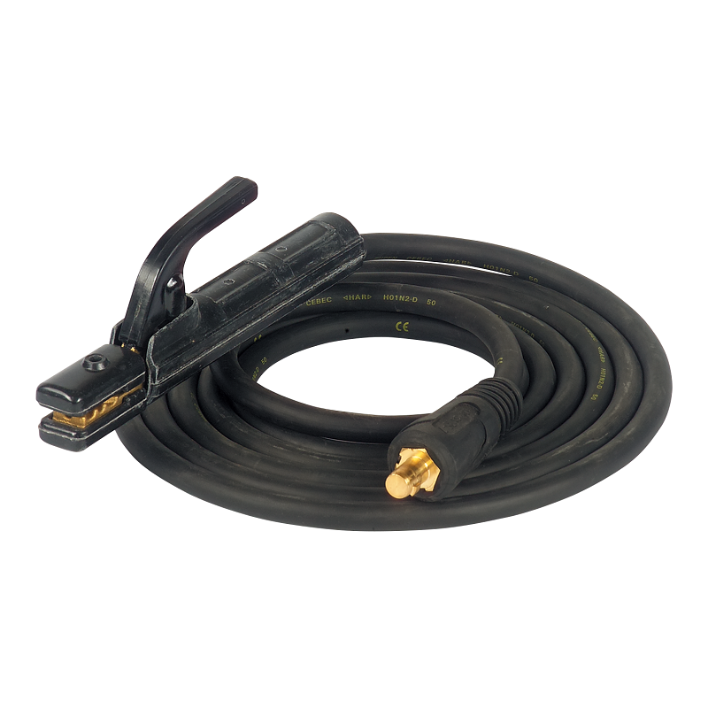 Cable de electrodo 25mm, 35mm 4m / 10m 200A / 300A / 400A conector de cable 9 y 13mm Cable de electrodo 25mm, 35mm 4m / 10m 200A / 300A / 400A conector de cable 9 y 13mm