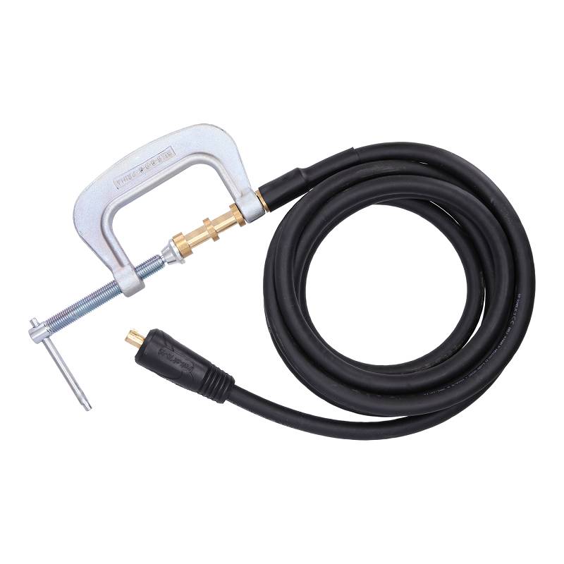 Cable de tierra Fronius 95 mm² - 4 m/6 m/8 m 1000 A 60 % enchufe 95 mm² terminal de tierra