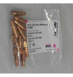 Boquilla de corriente E-Cu M6 x 28, Ø 1,0 mm, Abicor Binzel - 140.0242 - 140.0242-1 - - 4036584095190 - 1,21 € -
