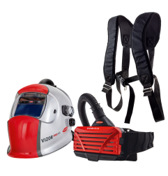 Schweißhelm mit Frischluftfilter Vizor 4000 air/3X Ergo Plus - 42,0510,0356 -  - 9007947463449 - 2.017,05 € - 