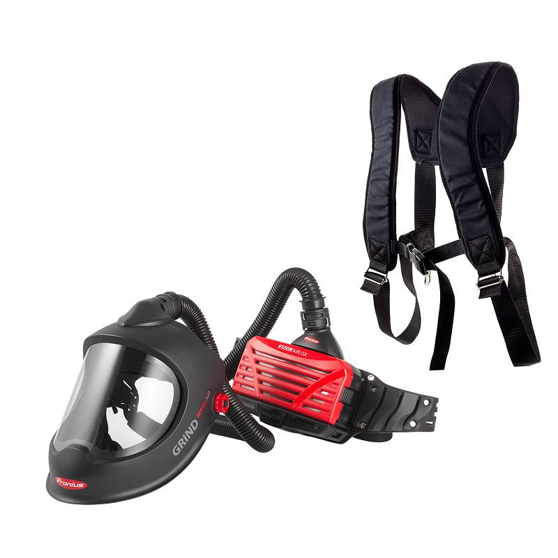Casco de pulido / máscara de pulido Fronius GrindMask Air/3X Ergo - 42,0510,0358 Casco de pulido / máscara de pulido Fronius GrindMask Air/3X Ergo - 42,0510,0358