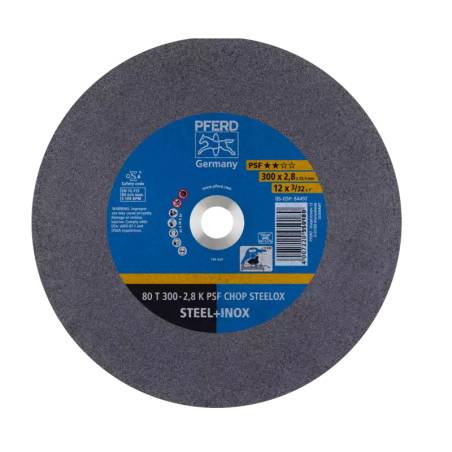 DISCOS DE CORTE PARA USO ESTACIONARIO (80 T 300-2.8 K PSF CHOP STEELOX/25.4) - 66323075