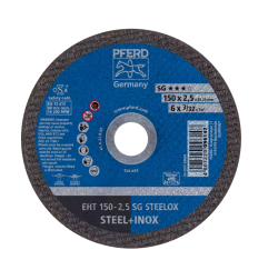 TRENNSCHEIBE PFERD EHT 150-2,5 PSF STEELOX - 61100150 - 61100150-1 -  - 4007220096147 - 9,06 € - 
