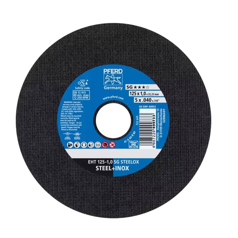 TRENNSCHEIBE PFERD EHT 125-1,0 SG STEELOX - 61341112 - 61341112-1 -  - 4007220499733 - 6,78 € - 