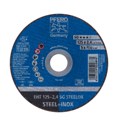 TRENNSCHEIBE PFERD EHT 125-2,4 SG STEELOX - 61331432 - 61331432-1 - - 4007220522875 - 7,12 € -
