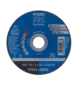TRENNSCHEIBE PFERD EHT 125-2,4 SG STEELOX - 61331432 - 61331432-1 -  - 4007220522875 - 7,12 € - 