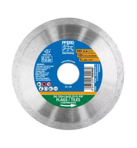PFERD Diamant-Trennscheibe DG 125 x 1,6 x 22,23 FL PSF (1 Stück) - 68000012 - 68000012 -  - 4007220800980 - 15,74 € - 