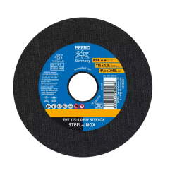 TRENNSCHEIBE PFERD EHT 115-1,0 PSF STEELOX - 61730100 - 61730100-1 - - - 3,52 € -