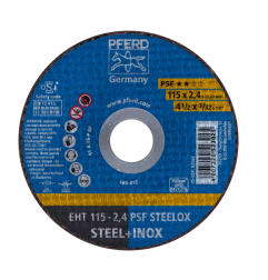 TRENNSCHEIBE PFERD EHT 115-2,4 PSF STEELOX - 61730122 - 61730122-1 -  -  - 3,65 € - 
