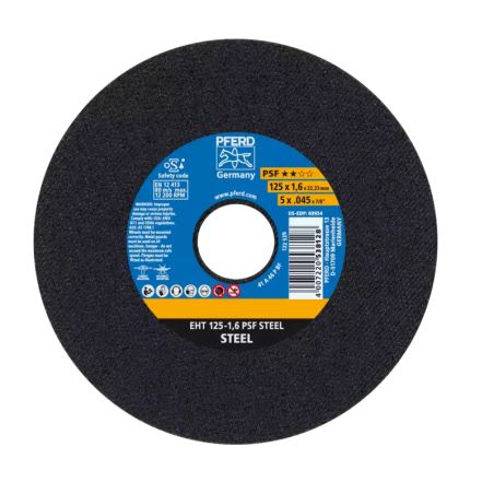 TRENNSCHEIBE PFERD EHT 125 -1,6 PSF STEEL - 61719021 - 61719021-1 -  -  - 3,88 € - 