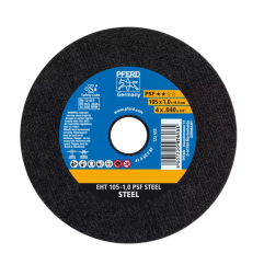 TRENNSCHEIBE PFERD EHT 105 -1,0 PSF STEEL - 69121029 - 69121029-1 - - - 3,29 € -