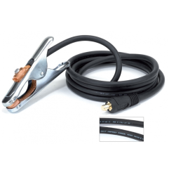 Massekabel Schweißkabel l. 4m / 5m, 70mm2 mit Masseklemme Nevada 5, Kabelstecker TX 70 - KIT000271 - KIT000271-1 -  - 8028485054