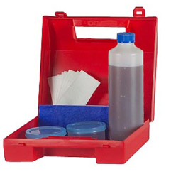 Fronius Printset MagicCleaner, Printelektrolyt 0,5 l, Printfilze, Printfolie, Kunststoffdose, Verschleißteilbox - 4,100,212 - 4,