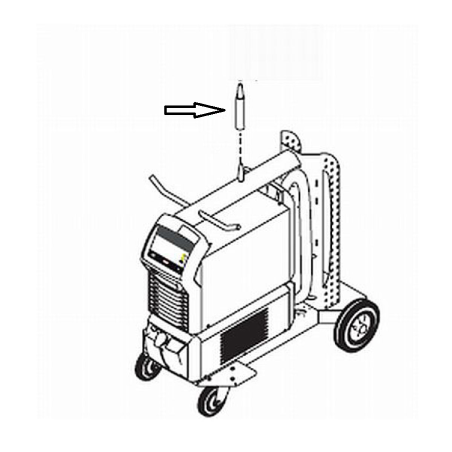 Extensión de pasador de pivote OPT/TU TU Car4 Pro Fronius - 4.100.630 - 4.100.630 - - 9007946916861 - 174,93 € -