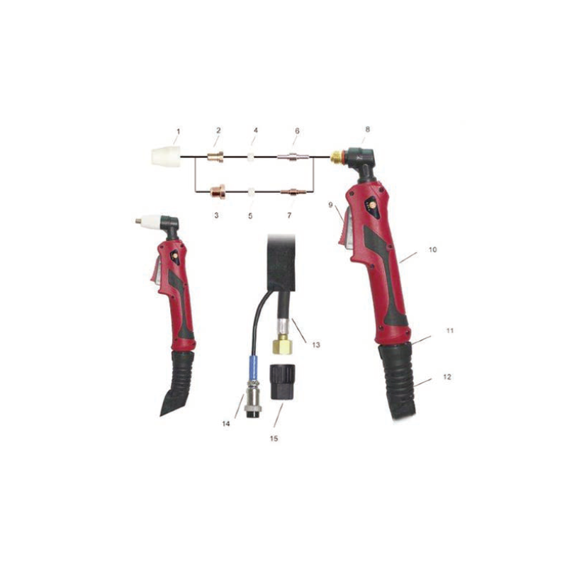 Boquilla de plasma ø 0,96 - .038. 30 A para PT31 / 31 XL® - ESAB ® (LTec) ® - (20860) - Réplica