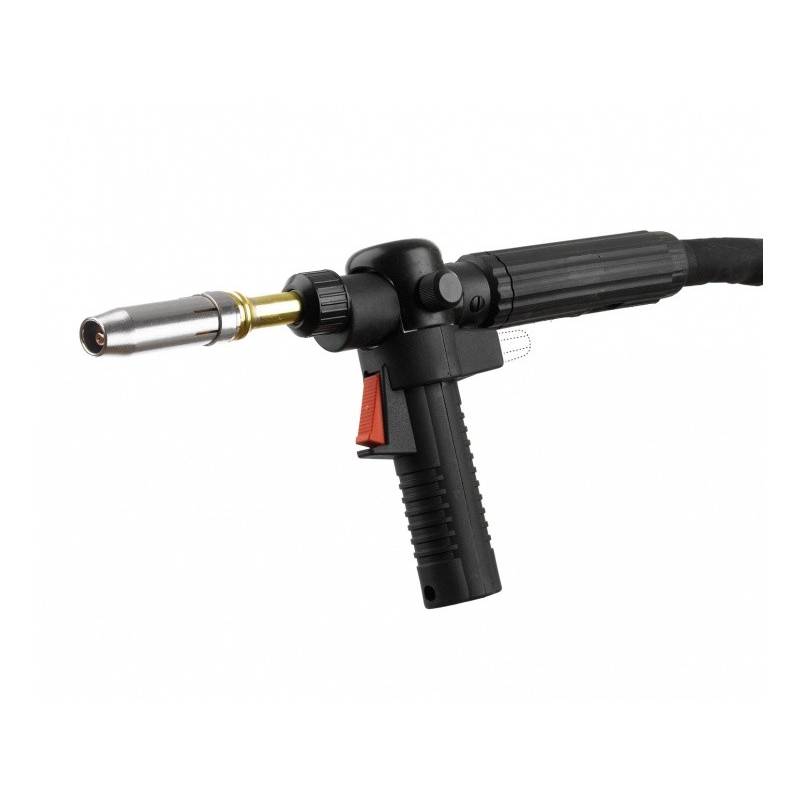 MIG/MAG PushPull 36, 8M EURO 45° o 0° / 24V o 42V DC, antorcha de soldadura, paquete de mangueras.