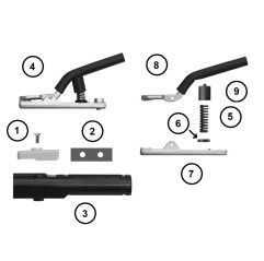 HAUFE Schutzbacke für Elektrodenhalter DE 2300 - (VE 1 Stück) Abicor Binzel - 512.D031 -  - 4054539051237 - 2,27 € - 