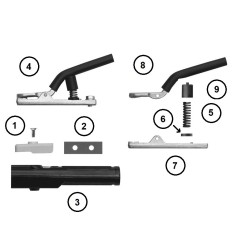 HAUFE Schutzbacke für Elektrodenhalter DE 2400 - (VE 1 Stück) Abicor Binzel - 512.D041 - - 4036584185068 - 2,41 € -