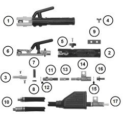HAUFE Schutzbacke für Fugenhobel K 16 / K 16 T - (VE 1 Stück) Abicor Binzel - 516.D042 - - - 4,26 € -