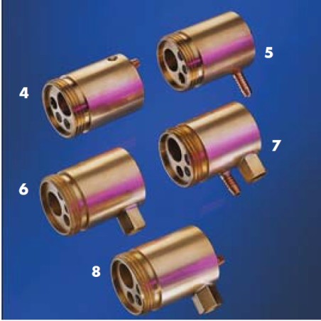 Cuerpo de latón gas axial para adaptador MIG/MAG - Abicor Binzel - 501.0168 - - - 19,31 € -