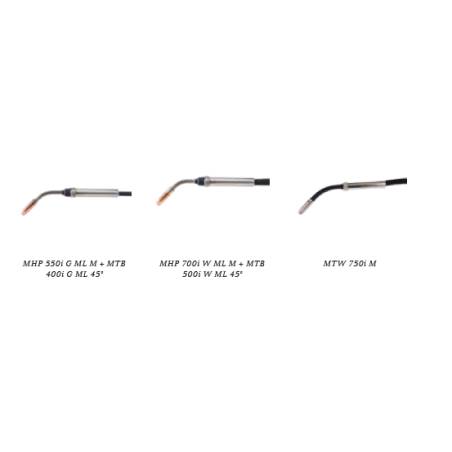 MIG/MAG Automatik Schweißbrenner MHP 700i W Multilock Schlauchpakete, 1,35/2,35/3,35m, ohne Brennerkörper - 4,047,802/ 4,047,803