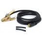 Cable de tierra para soldadura de 4 m de longitud y 70 mm² con pinza de masa Omega 6 y conector TX 70 - KIT000263
