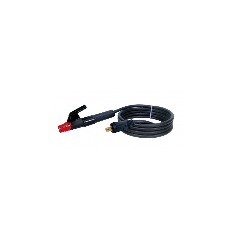 Cable de soldadura con electrodo de mano, 5m, 35m2, enchufe TEXAS-TSK.
