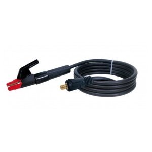 Cable de soldadura con electrodo de mano, 5m, 35m2, enchufe TEXAS-TSK.