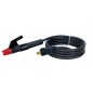 Cable de soldadura con electrodo de mano, 5m, 35m2, enchufe TEXAS-TSK.
