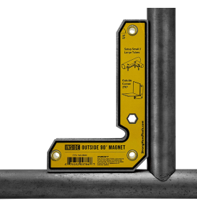 Strong Hand Tools, Innen-Außenwinkel-Magnete,  90° (30°, 60°), Mag. Zugkraft 20/15 kg, 7,6 cm/12,7 cm Länge, - MLDT350-1 -  -  -