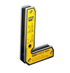 Strong Hand Tools, Innen-Außenwinkel-Magnete,  90° (30°, 60°), Mag. Zugkraft 20/15 kg, 7,6 cm/12,7 cm Länge, - MLDT350-1 -  -  -