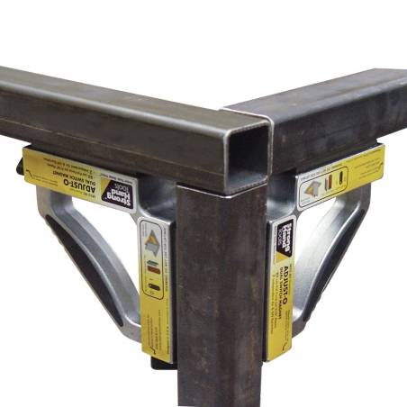 Ángulo de soldadura de doble interruptor Adjust-O 90° con imán, interruptor de encendido/apagado --Variante--120lb - 54kg