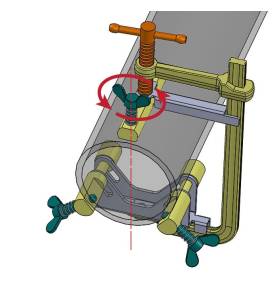 Abrazadera de alineación de tuberías para tubos redondos y bridas - Ø 100-140mm - CPL75 - CPL75 - - - 124,13 € -