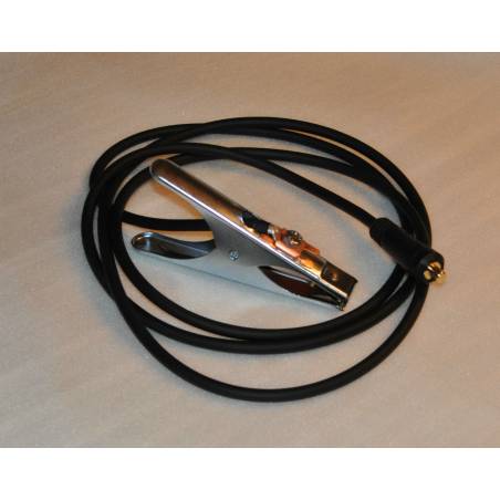 Cable de tierra para soldadura, 3m / 4m / 5m, 16mm², clavija de 9 mm - KIT000510/1-3 - - - 30,94 € -